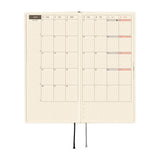 Hobonichi Weeks 2027 - White Line: Ivory (January Start)