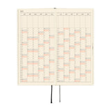 Hobonichi Weeks 2027 - White Line: Ivory (January Start)