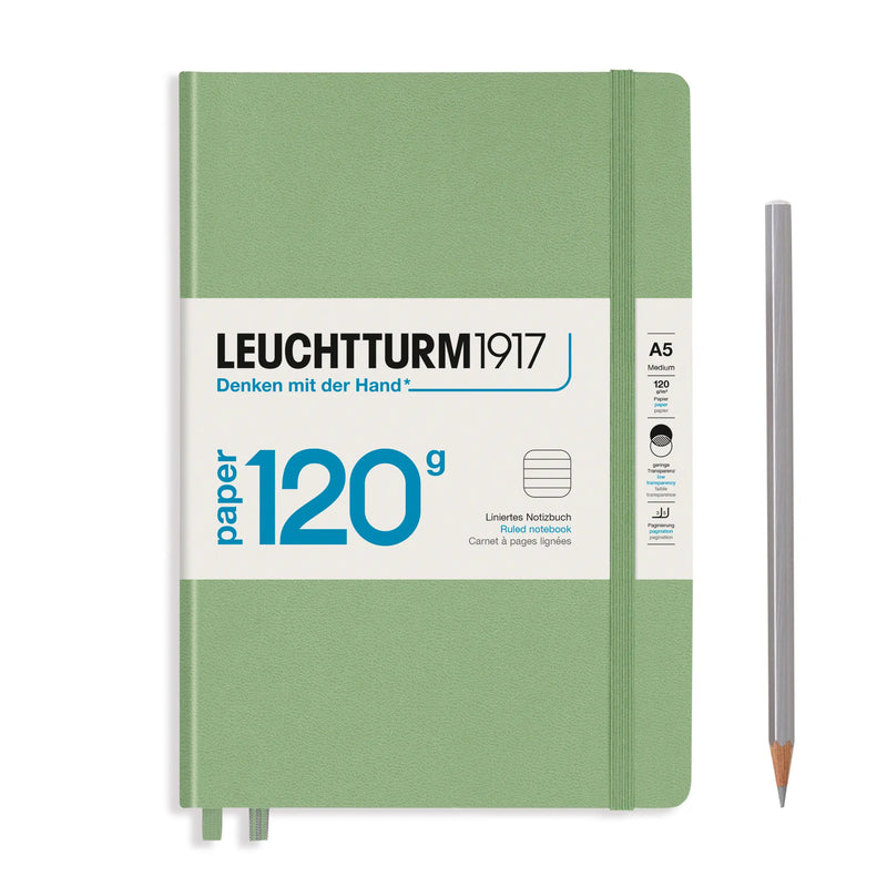 Leuchtturm 1917 A5 Hardcover Notebook 120gsm Lined