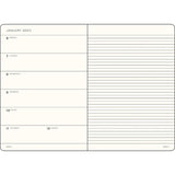 Leuchtturm 2025 A5 Hardcover Diary - Weekly Planner & Notebook (lined)