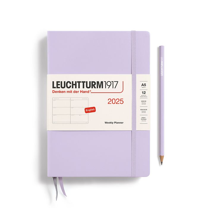 Leuchtturm 2025 Hardcover Diary - Weekly Planner A5