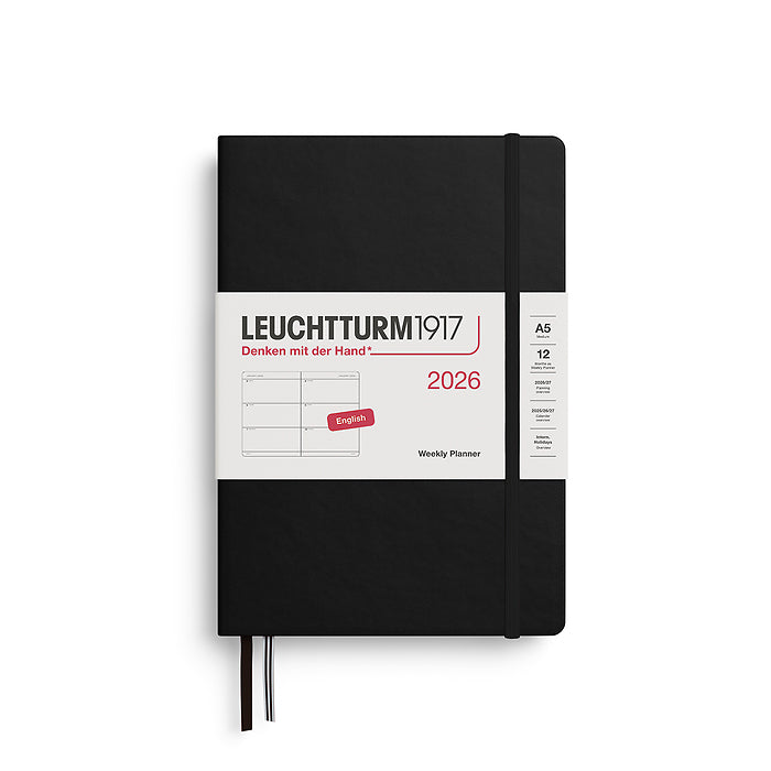 Leuchtturm 2026 Hardcover Diary - Weekly Planner A5