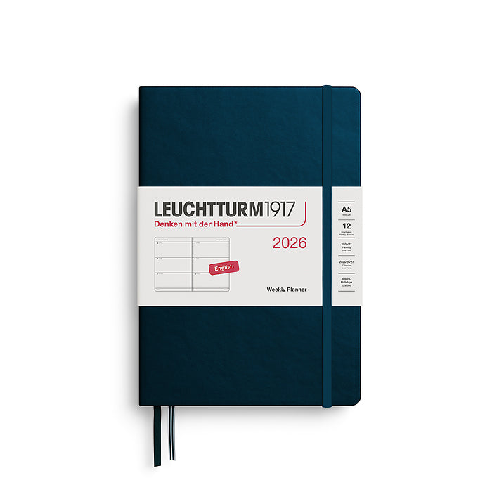 Leuchtturm 2026 Hardcover Diary - Weekly Planner A5