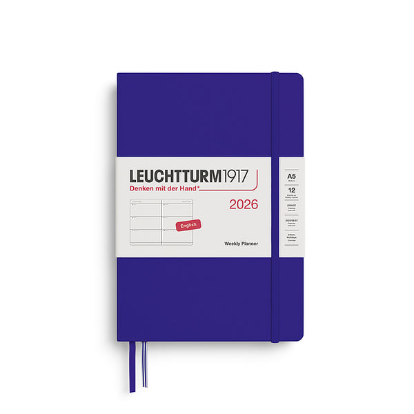 Leuchtturm 2026 Hardcover Diary - Weekly Planner A5
