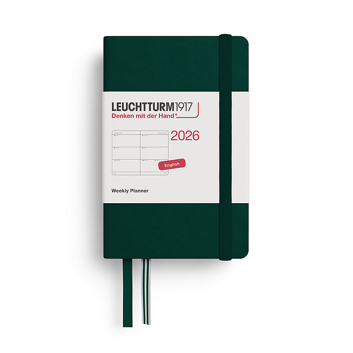 Leuchtturm 2026 Hardcover Diary - Weekly Planner A7