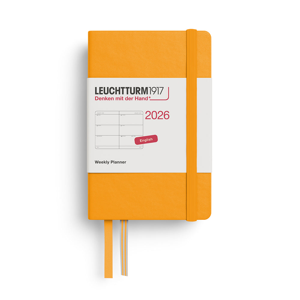 Agenda Papier 80g/m² Fsc LEUCHTTURM1917 370524 - Paperback (B6 ) - Agenda Semainier Et Bloc-notes 2025 - Couverture Souple - Vert Forêt - En Allemand Agenda 12 Mois Allemand