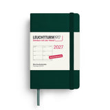 Leuchtturm 2027 A7 Hardcover Diary - Weekly Planner