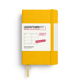 Leuchtturm 2027 A7 Hardcover Diary - Weekly Planner