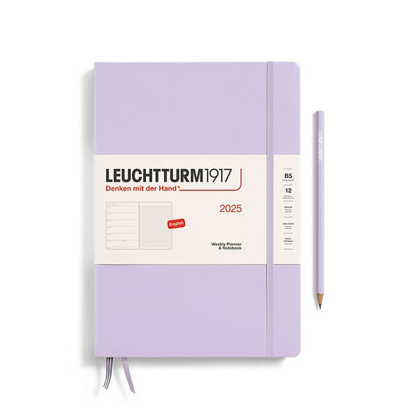 Leuchtturm 2025 B5 Hardcover Diary - Weekly Planner & Notebook