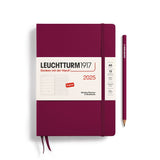 Leuchtturm 2025 A5 Hardcover Diary - Weekly Planner & Notebook (dot grid)