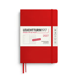 Leuchtturm 2027 A5 Hardcover Diary - Weekly Planner & Notebook (dotted)