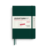 Leuchtturm 2027 A5 Hardcover Diary - Weekly Planner & Notebook (dotted)