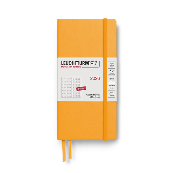 Leuchtturm 2026 Slim & Tall Weekly Planner & Notebook