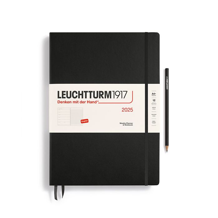 Leuchtturm 2025 Hardcover Diary - Weekly Planner & Notebook A4