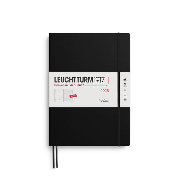 Leuchtturm 2026 Hardcover Diary - Weekly Planner & Notebook A4
