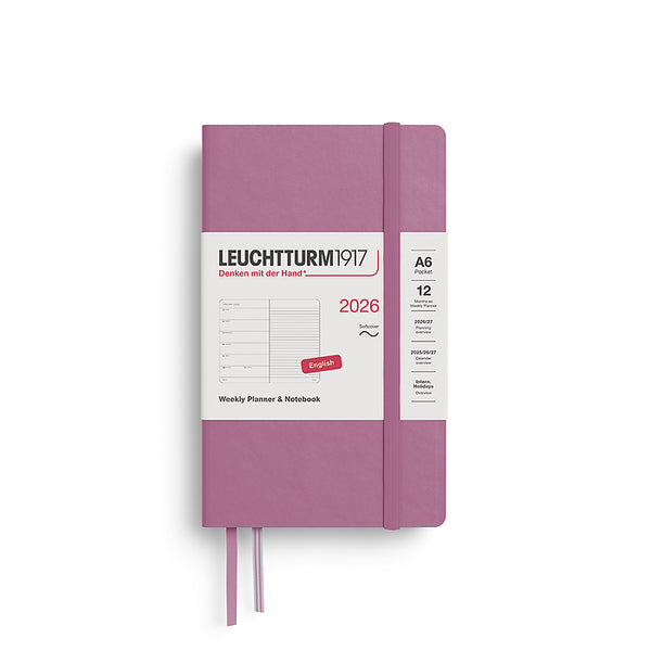 Leuchtturm 2026 A6 Softcover Diary - Weekly Planner & Notebook