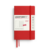 Leuchtturm 2027 Hardcover Diary - Weekly Planner and Notebook A6