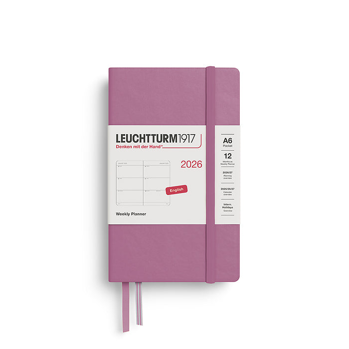 Leuchtturm 2026 Hardcover Diary - Weekly Planner A6