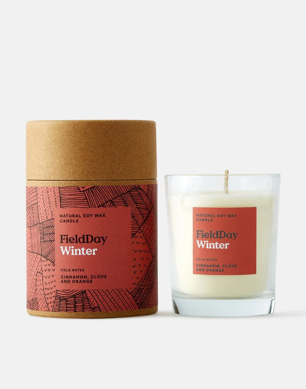 FieldDay Christmas Winter Large Candle