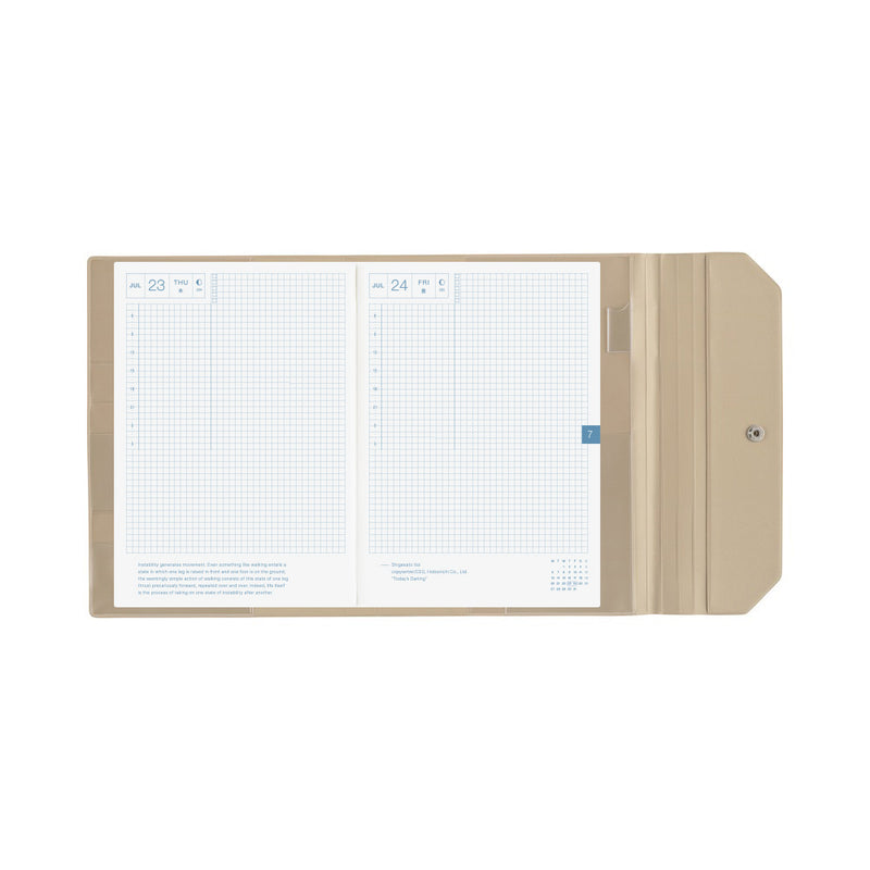 Hobonichi Techo A5 Cousin Cover - Alettone (Gray) [A5]