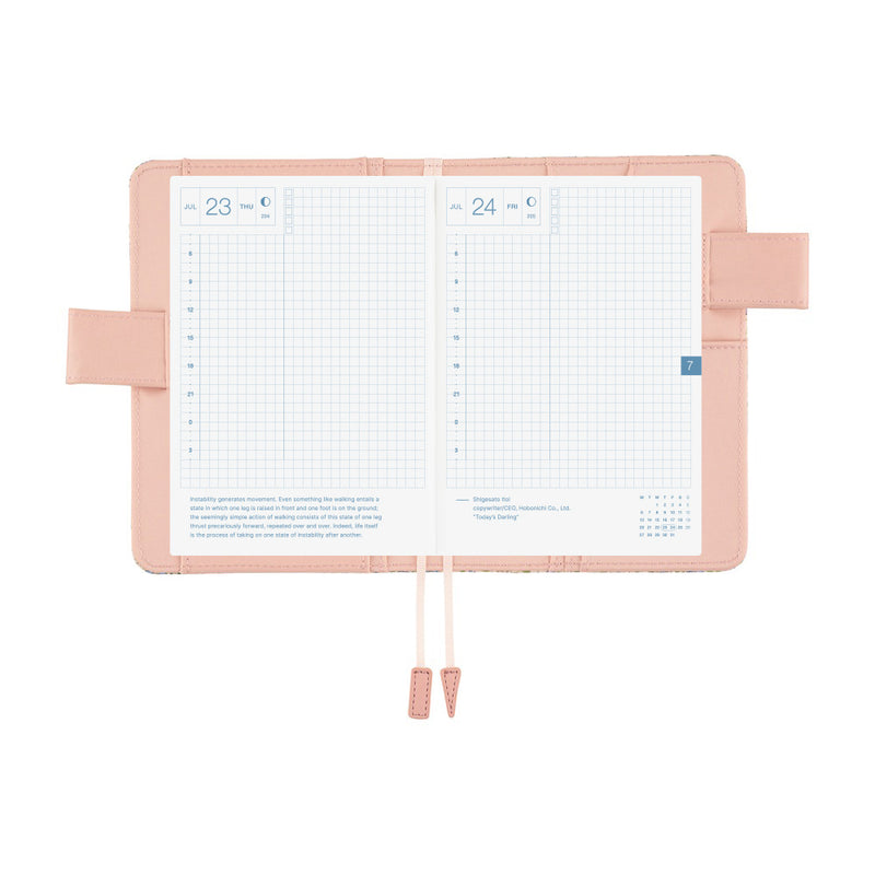 Hobonichi A6 Cover - Liberty Fabrics: Sasha Kiora