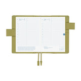 Hobonichi A6 Cover - Leather: Sage Green