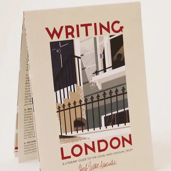 Writing London Fold Out Map