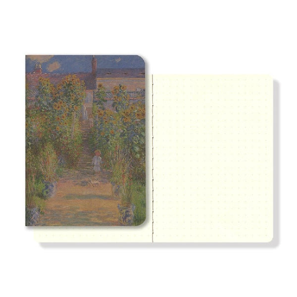 Yamamoto Paper RO-BIKI Museum Series Garden Small Notebook - Dot Grid