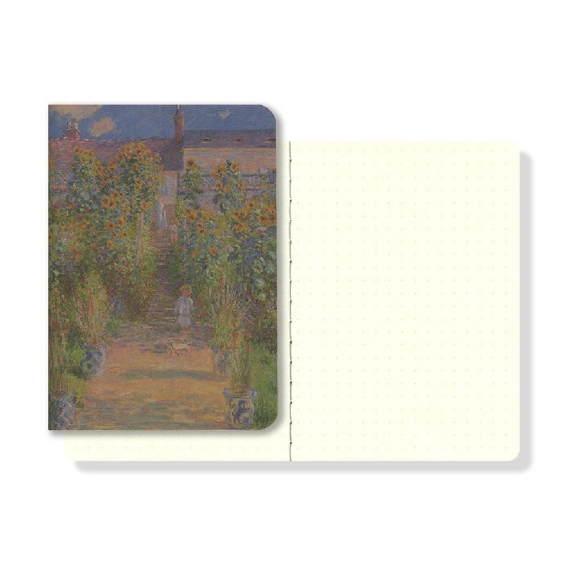 Yamamoto Paper RO-BIKI Museum Series Garden Small Notebook - Dot Grid