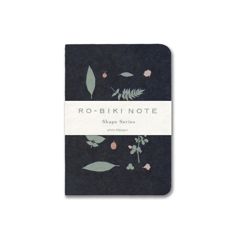Yamamoto Paper RO-BIKI Wild Flowers Small Notebook - Dot Grid