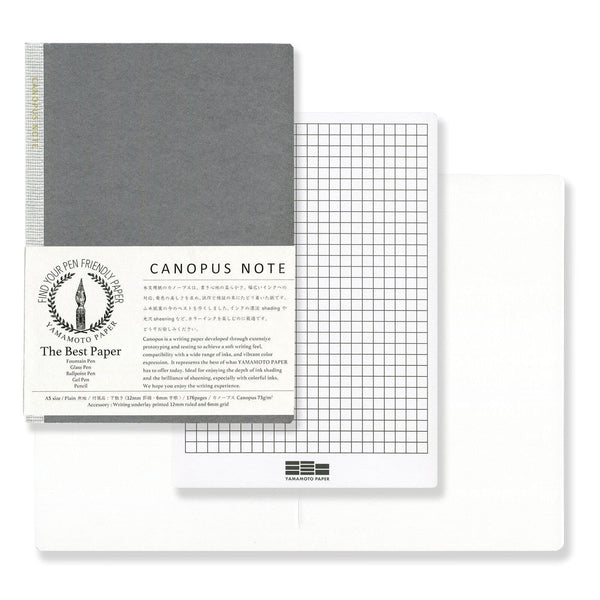 Yamamoto Paper Canopus Note A5 Notebook - Blank