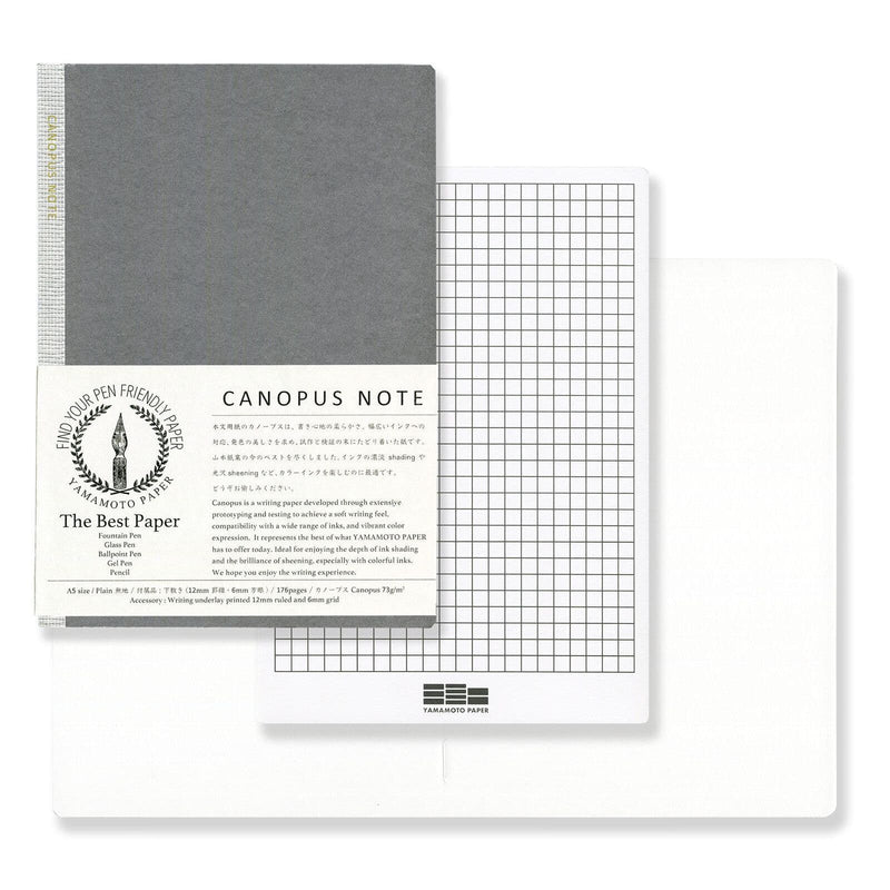 Yamamoto Paper Canopus Note A5 Notebook - Blank