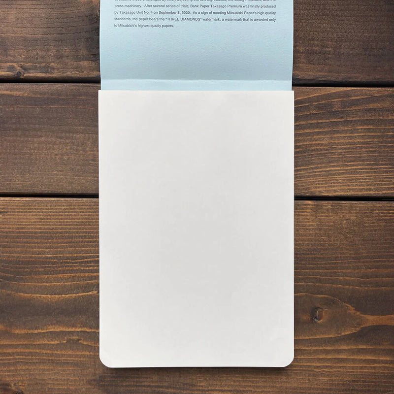 Yamamoto Paper A5 Bank Paper Pad