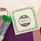 SANBY x Yumi Kitagishi Cat Illustration Date Stamp
