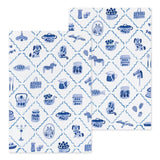 Midori Yuru Log Notebook - B6 - Blue Noric