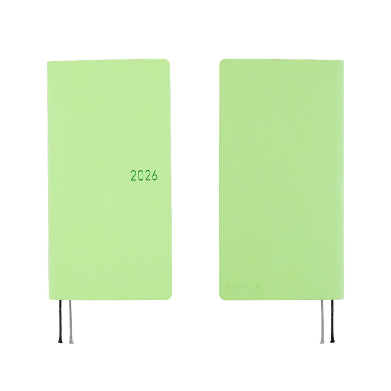 Hobonichi Weeks 2026 Smooth: Melon Sorbet (January Start)