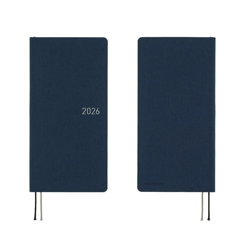 Hobonichi Weeks Mega 2026 Colours: Cosmo Blue (January Start)
