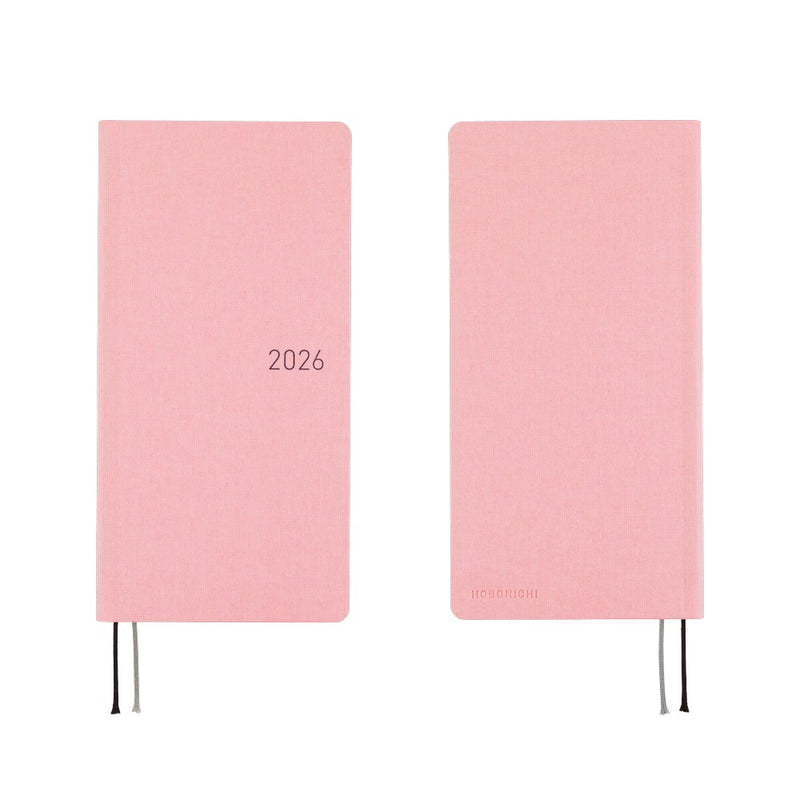 Hobonichi Weeks Mega 2026 Colours: Strawberry Milk (January Start)
