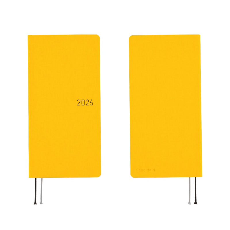 Hobonichi Weeks Mega 2026 Colours: Full Moon Yellow (January Start)