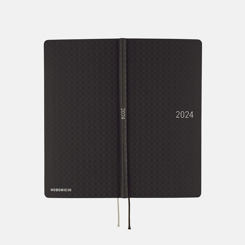 Hobonichi Weeks English 2024 Paper Series: Black Gingham