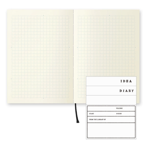 Midori MD Notebook A6 Grid Notebook