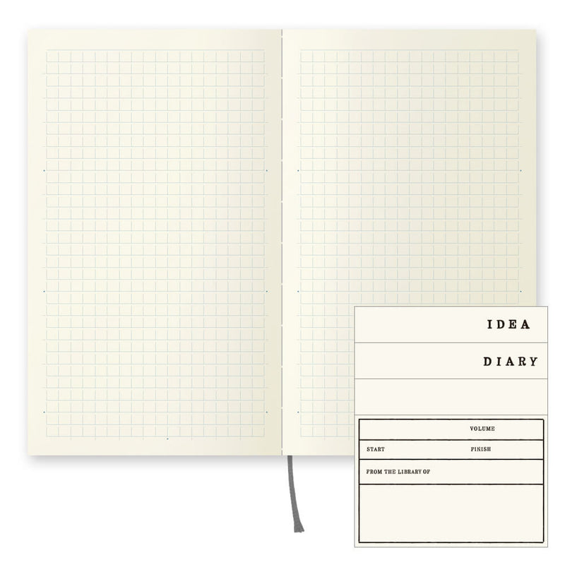 Midori MD B6 Slim Grid Notebook