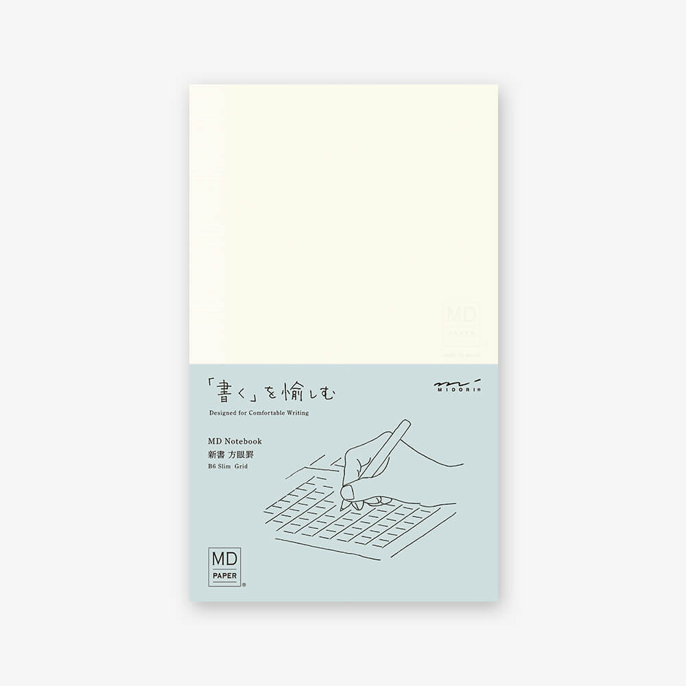 Midori MD B6 Slim Grid Notebook