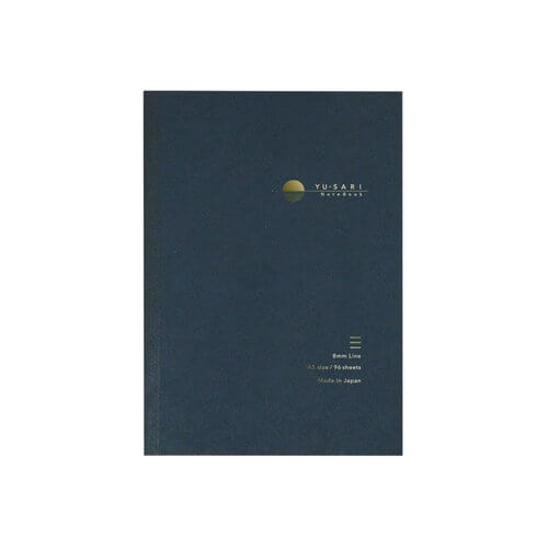 Nakabayashu Yu-sari Notebook for Fountain Pen A5 Ruled