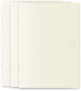 Midori MD Notebook Light A5 Lined 3 pack