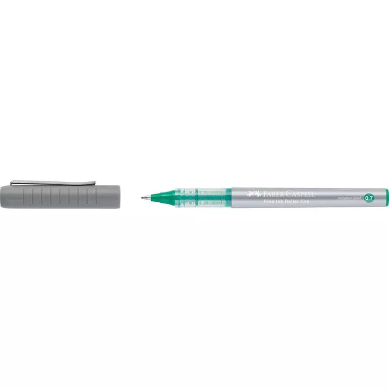 Faber-Castell Free Ink Needle Point 0.7mm Pen Green