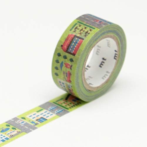 MT for Kids ''Work-Town'' Washi Tape 1 Roll