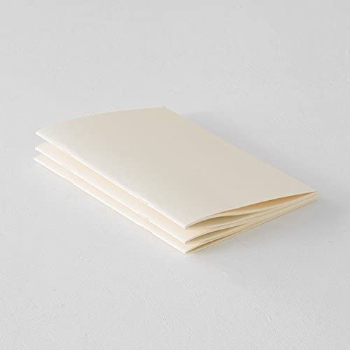 Midori MD Notebook Light A5 Blank 3 pack