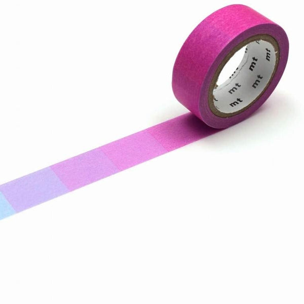 MT Fluorescent Gradation Pink Blue Washi Tape