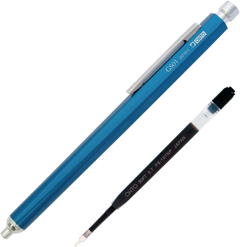OHTO GS01 Needlepoint Aluminium Pen Blue